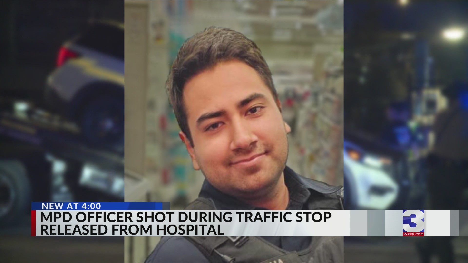 MPD officer shot during traffic stop released from hospital – WREG.com