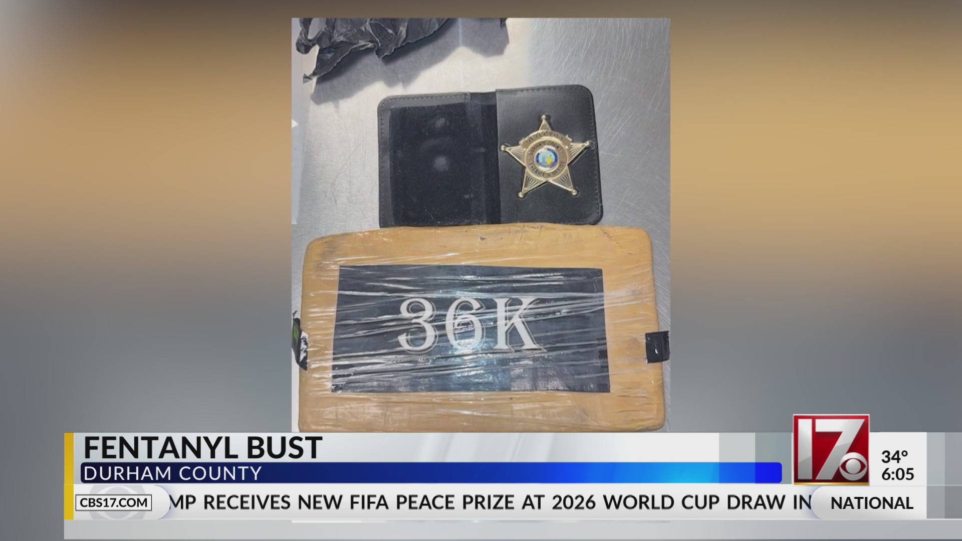 Kilo of fentanyl discovered in Durham drug trafficking arrest – CBS17.com