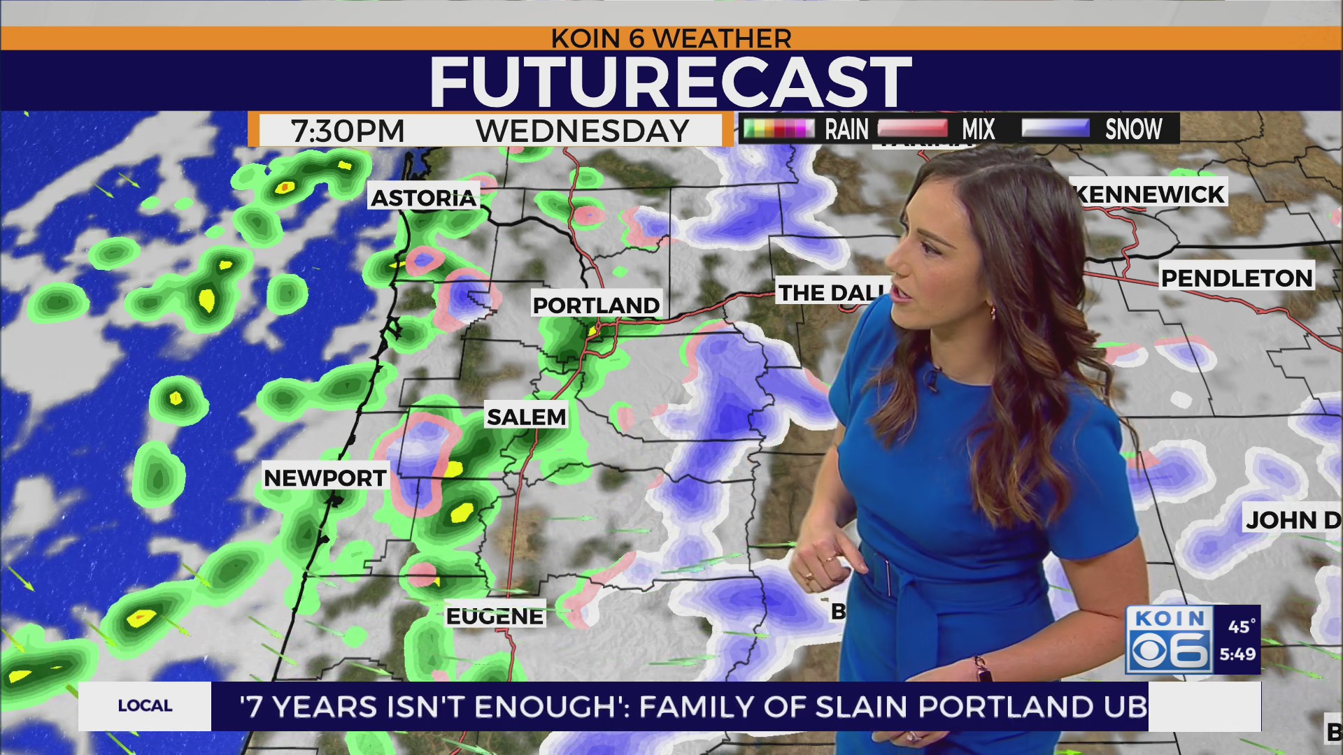 Morning Weather Update: Thunderstorms possible in Portland Wednesday ...