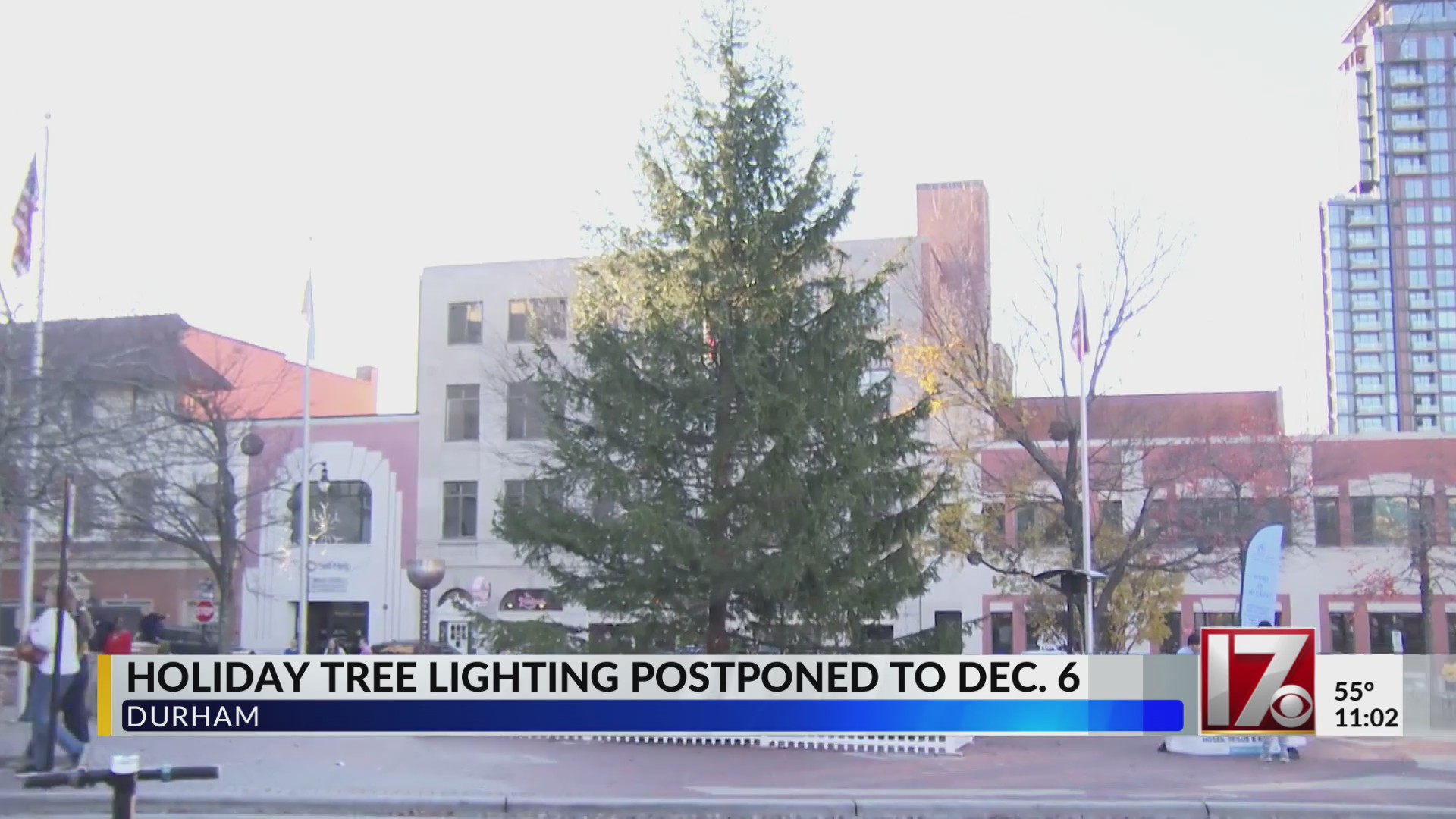 Durham Tree Lighting 2024