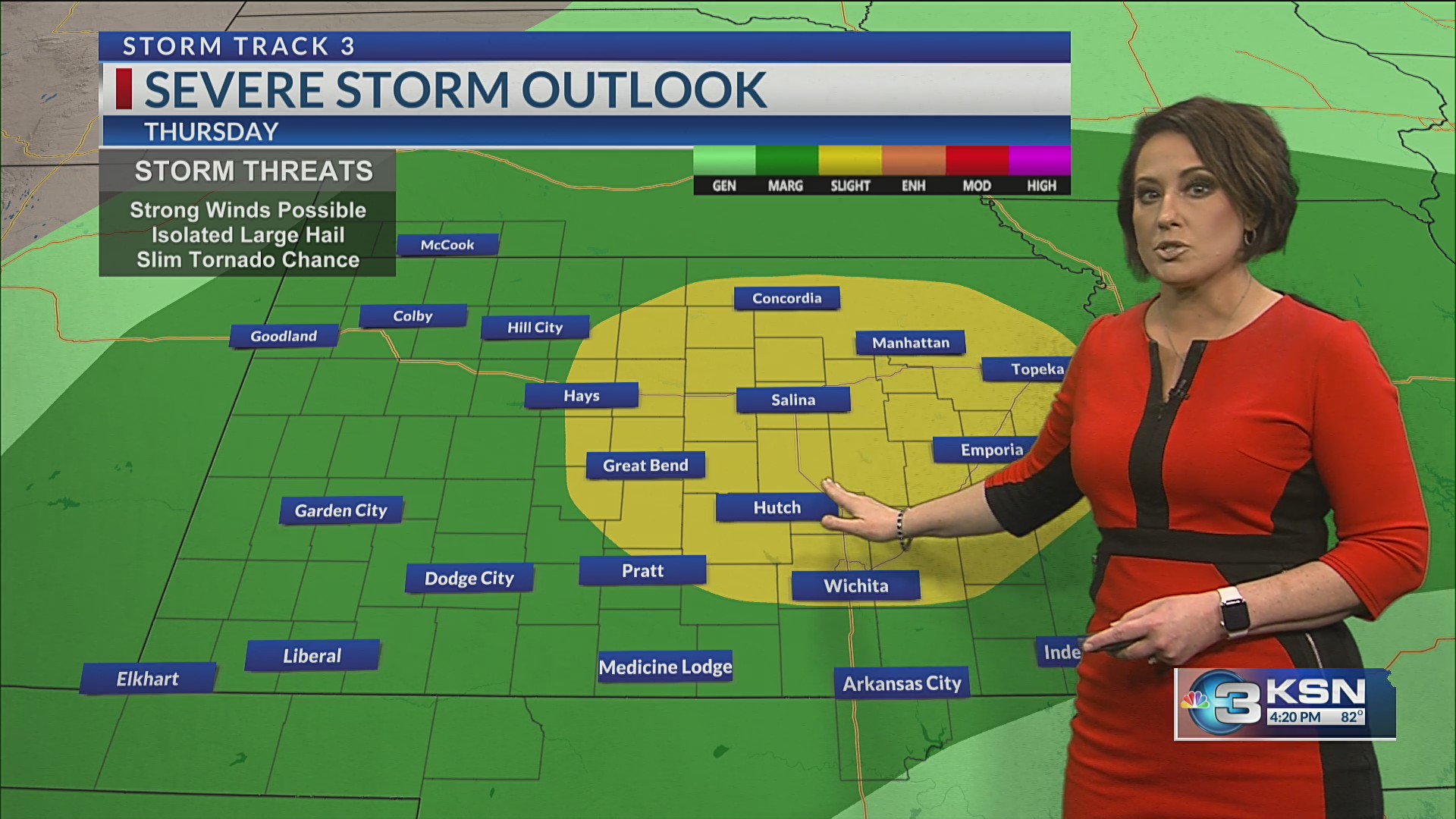 Wednesday Evening Weather Update – KSN-TV