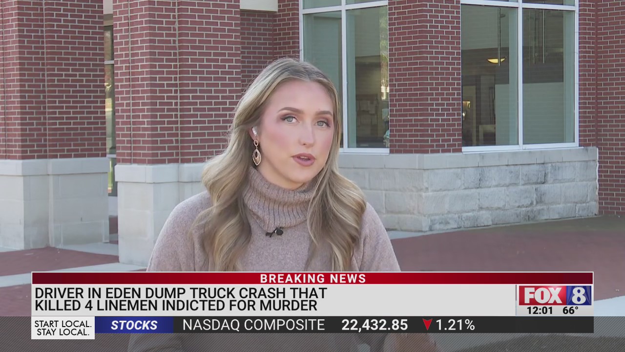 Driver in Eden dump truck crash that killed 4 linemen indicted for ...
