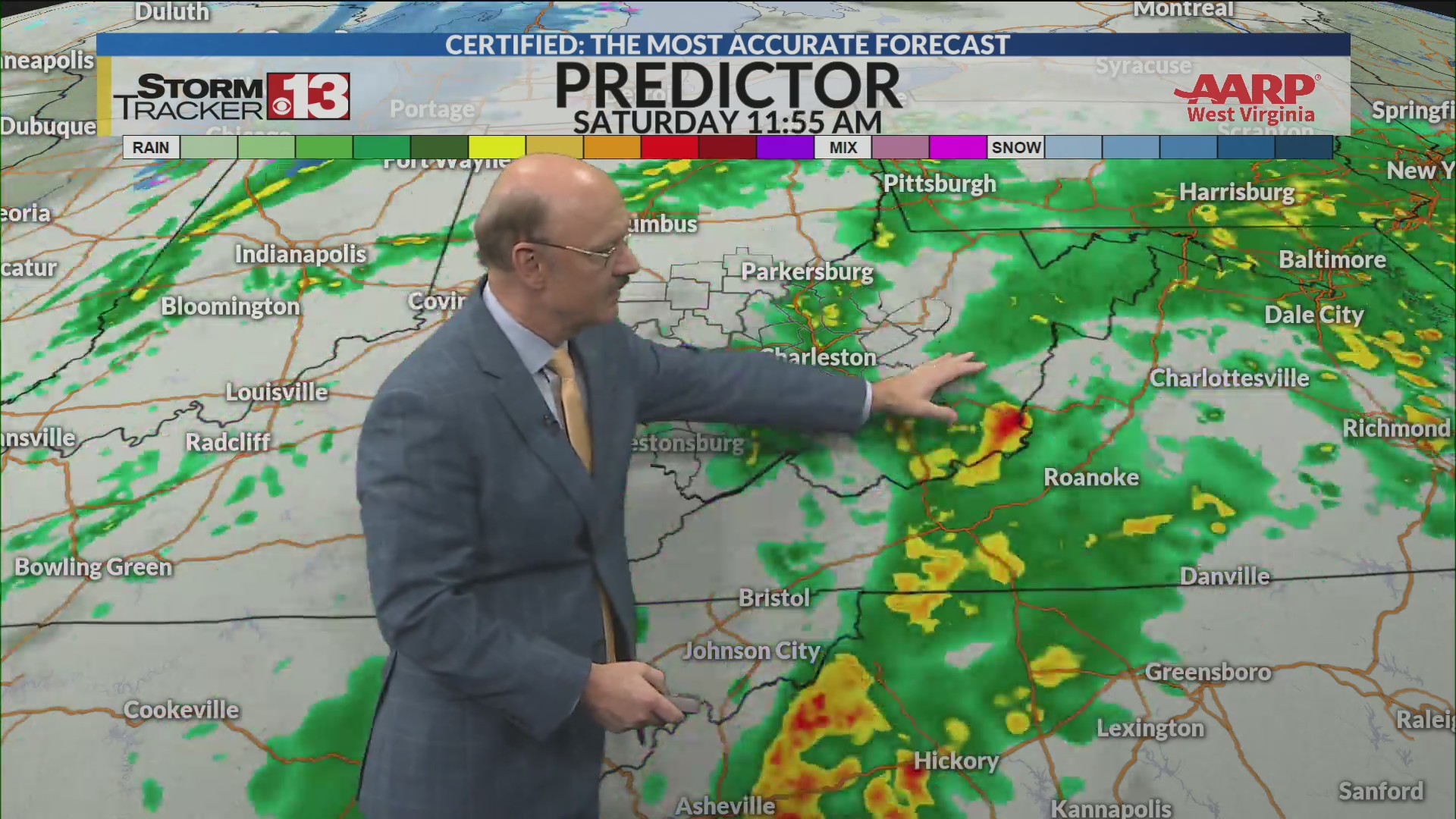 Rain followed by snow this weekend – WOWK 13 News