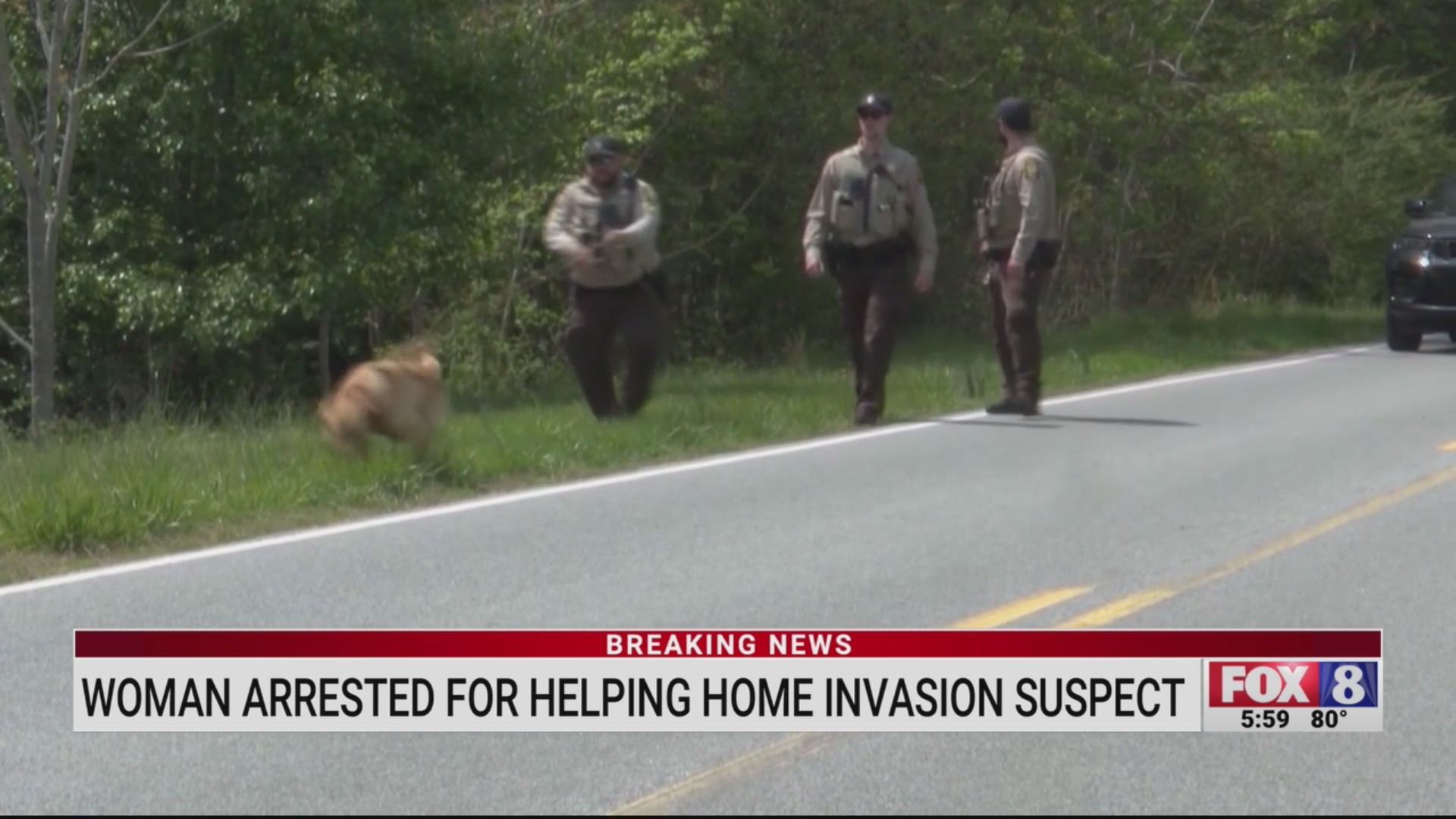 Woman accused of helping home invasion suspect arrested – FOX8 WGHP