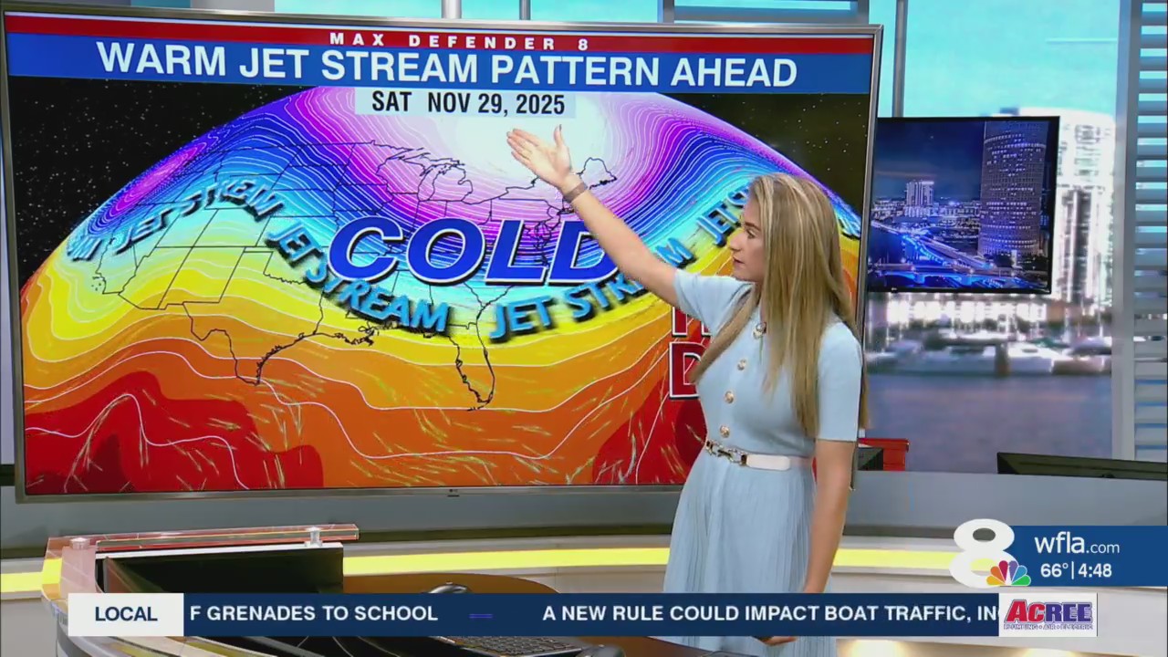Warm and dry through the weekend – WFLA
