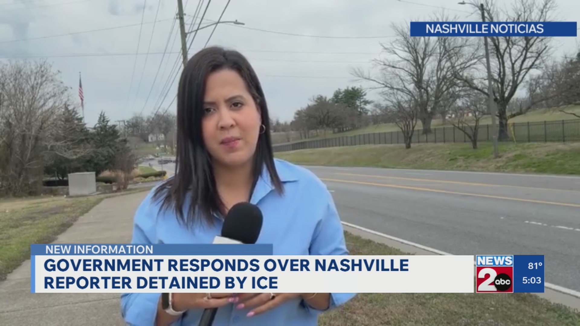 Government responds after Nashville reporter detained by ICE - CW33 ...