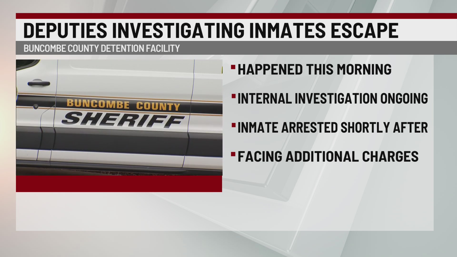 Internal investigation underway at Co. Detention Facility