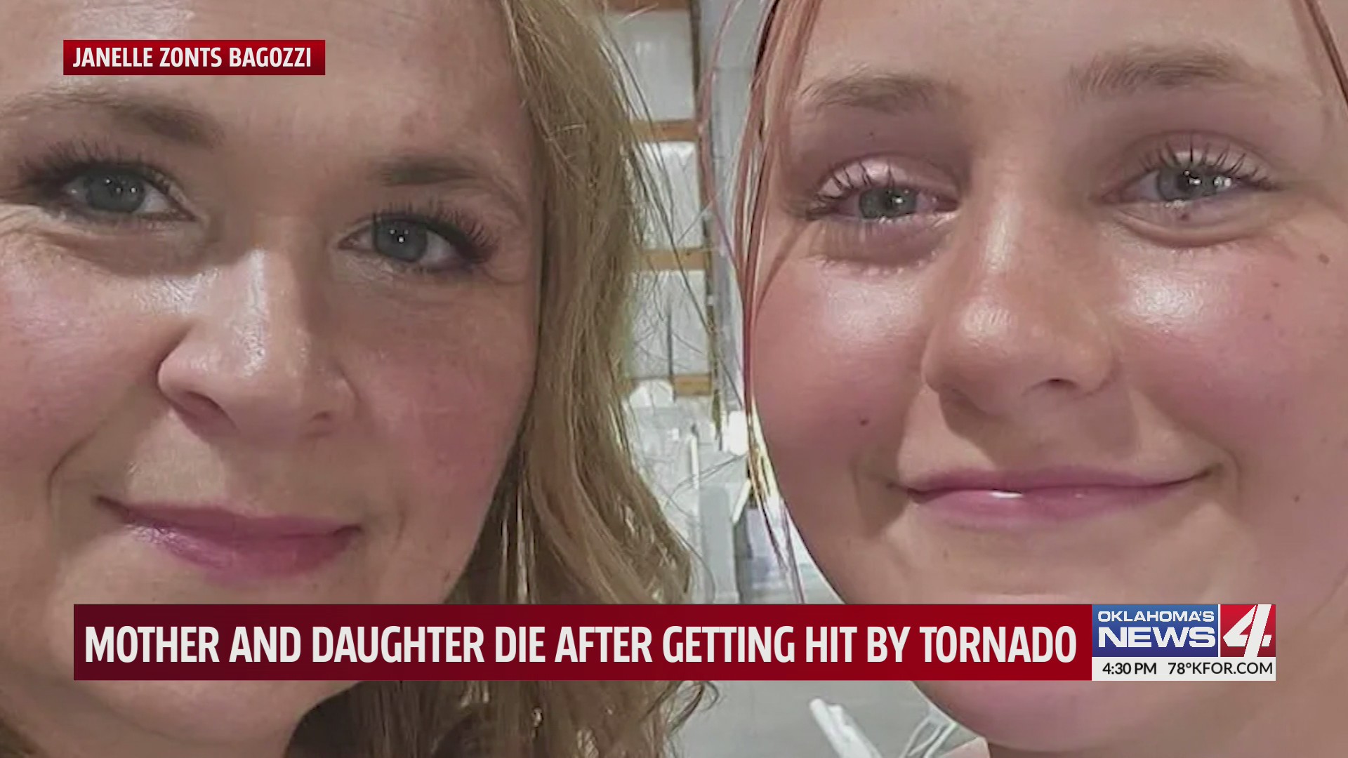 Mother and daughter die after getting hit by tornado – KSN-TV