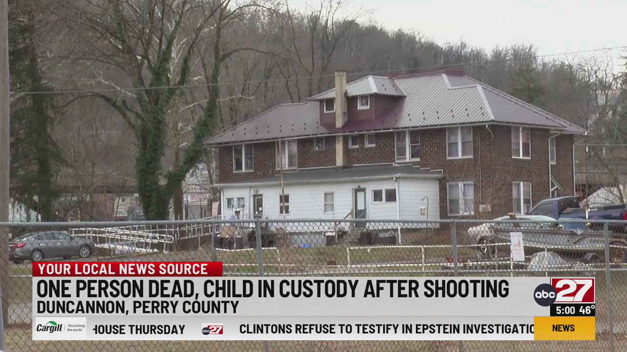 DA: Juvenile in custody after fatal Perry County shooting – ABC27