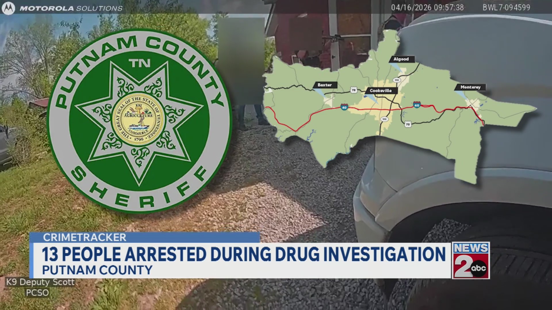 13 people arrested during Putnam County drug investigation – WKRN News 2