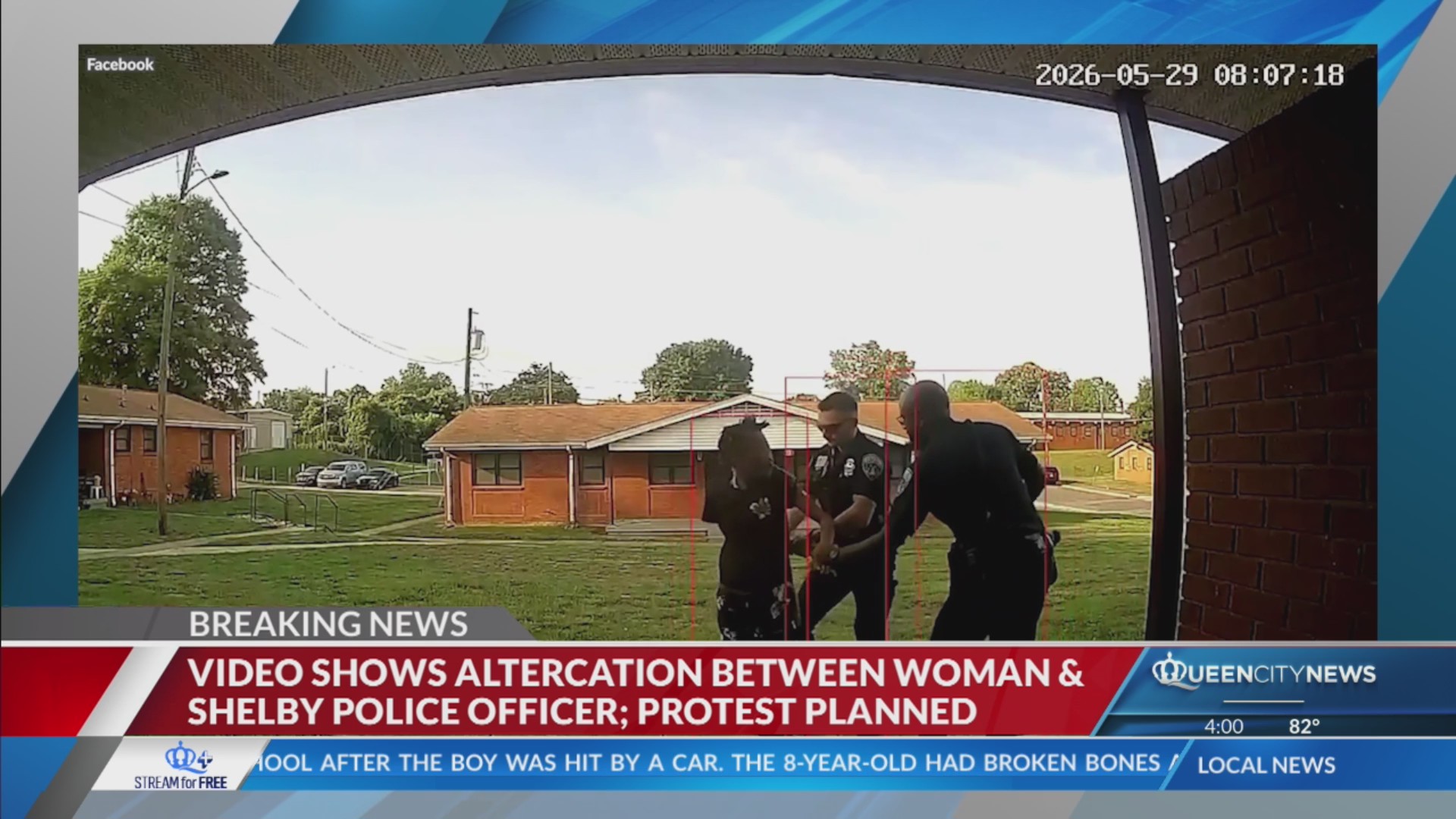 Viral video shows altercation between woman, Shelby Police officer ...