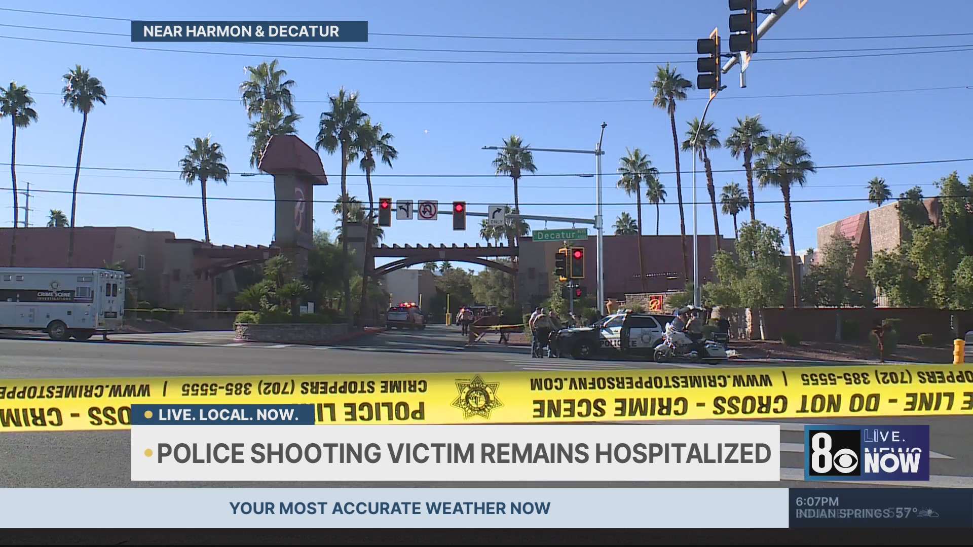 Alleged carjacker shot by Las Vegas police faces charges – KLAS