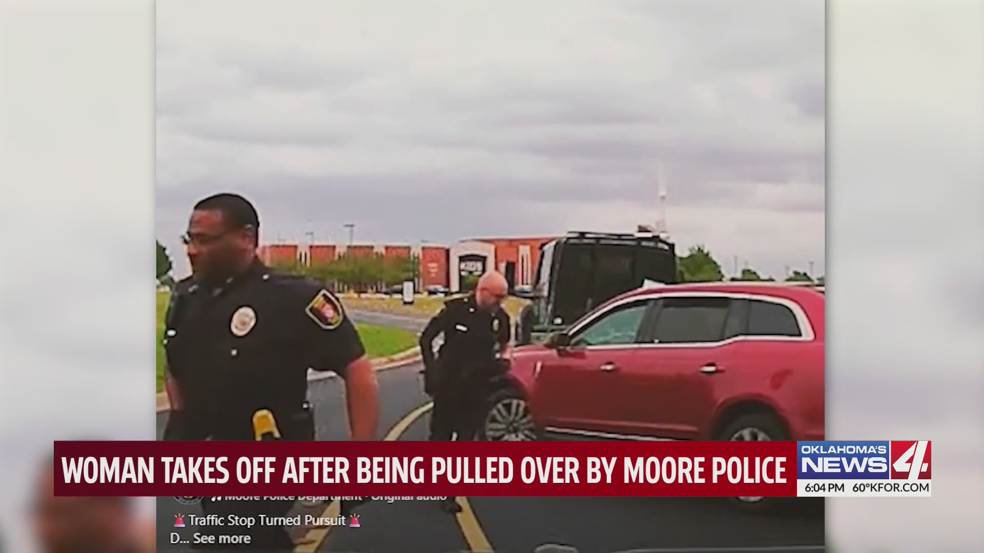 Woman takes off after being pulled over by Moore Police – KFOR.com ...