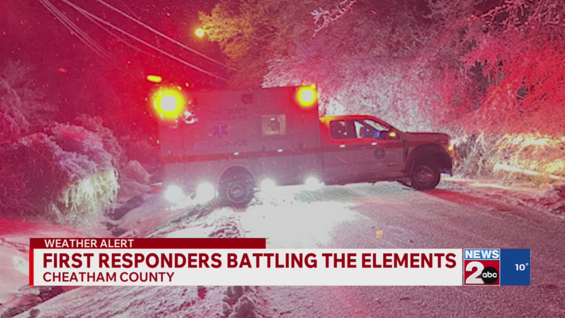First responders battling the elements – WKRN News 2