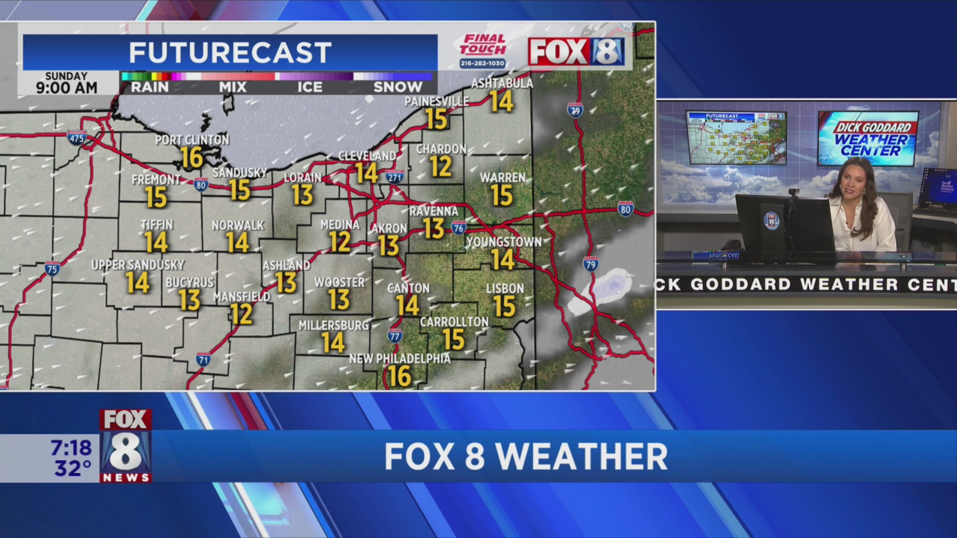 TRACKING: Some snowfall, dangerous cold on the way – Fox 8 Cleveland WJW