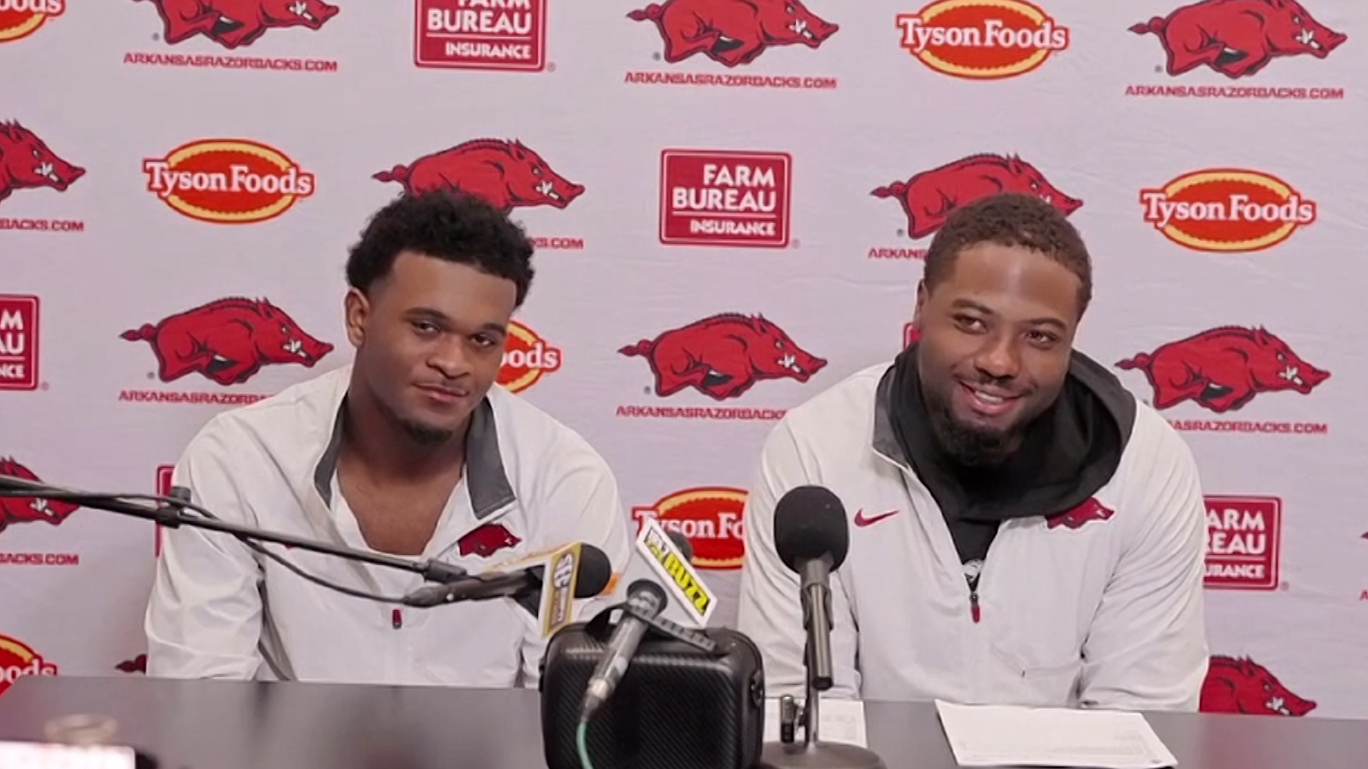 Players after Arkansas’ win over Vanderbilt – KNWA FOX24