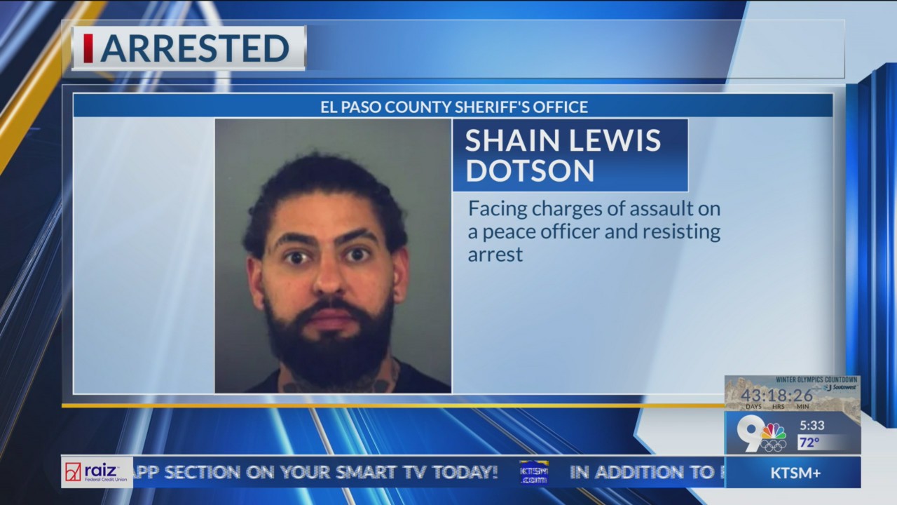 Man allegedly hits deputy during domestic incident – KTSM 9 News
