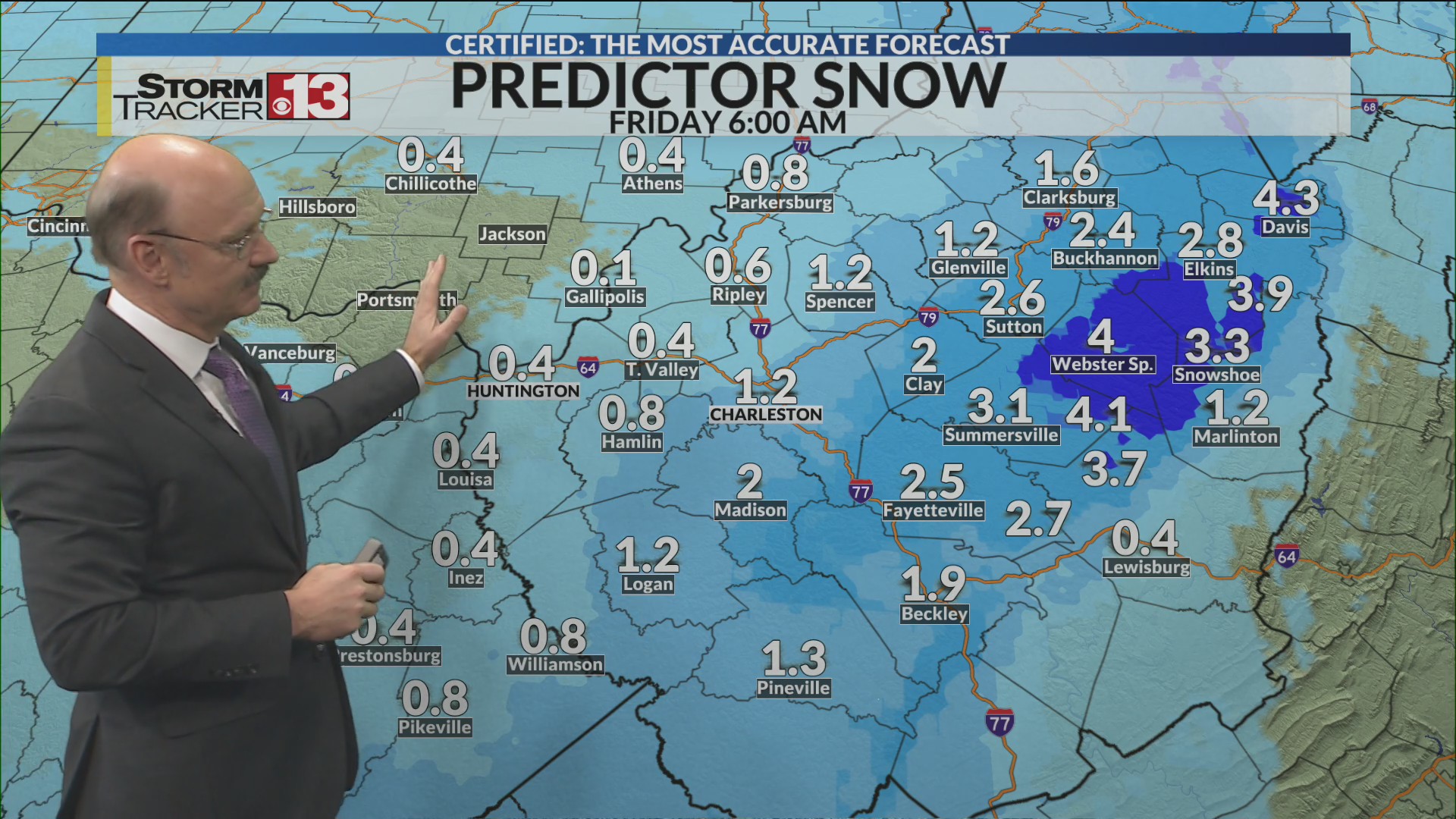 Snow or no? Models coming back with less snow for mid week – WOWK 13 News