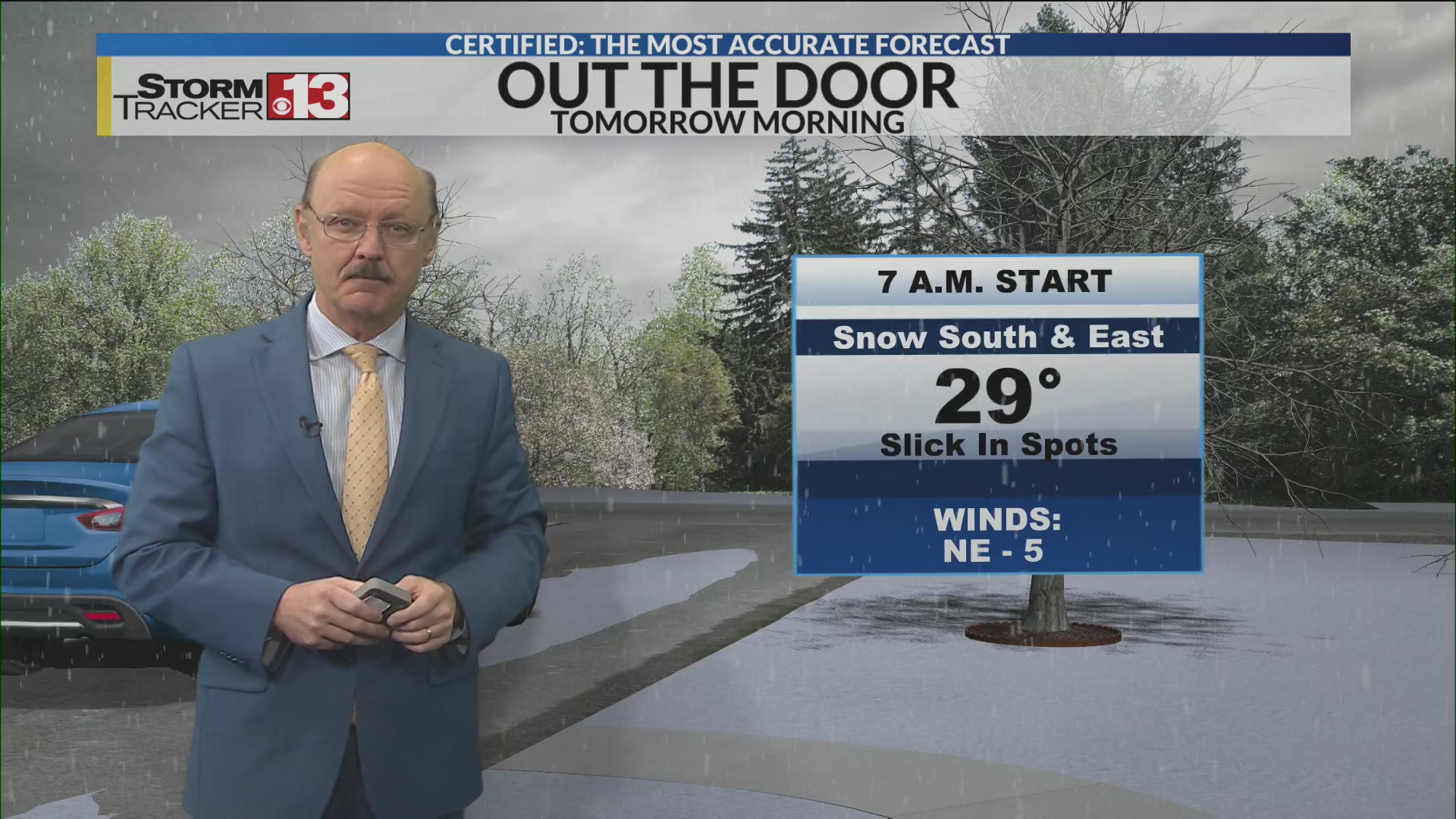 Winter Weather Advisories in parts of the area Monday 12-8-25 – WOWK 13 ...