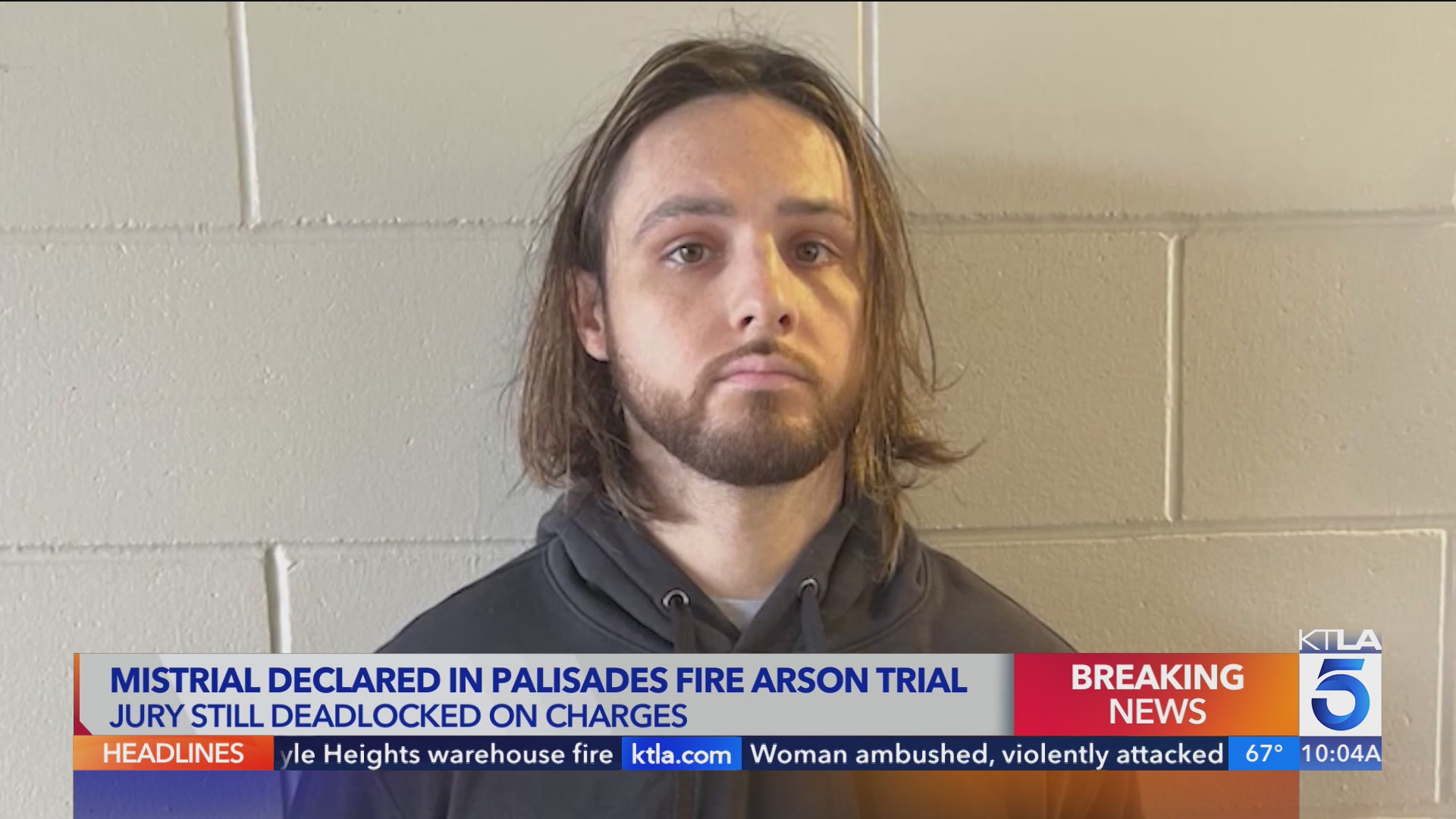 Mistrial declared in Palisades Fire arson trial – KTLA