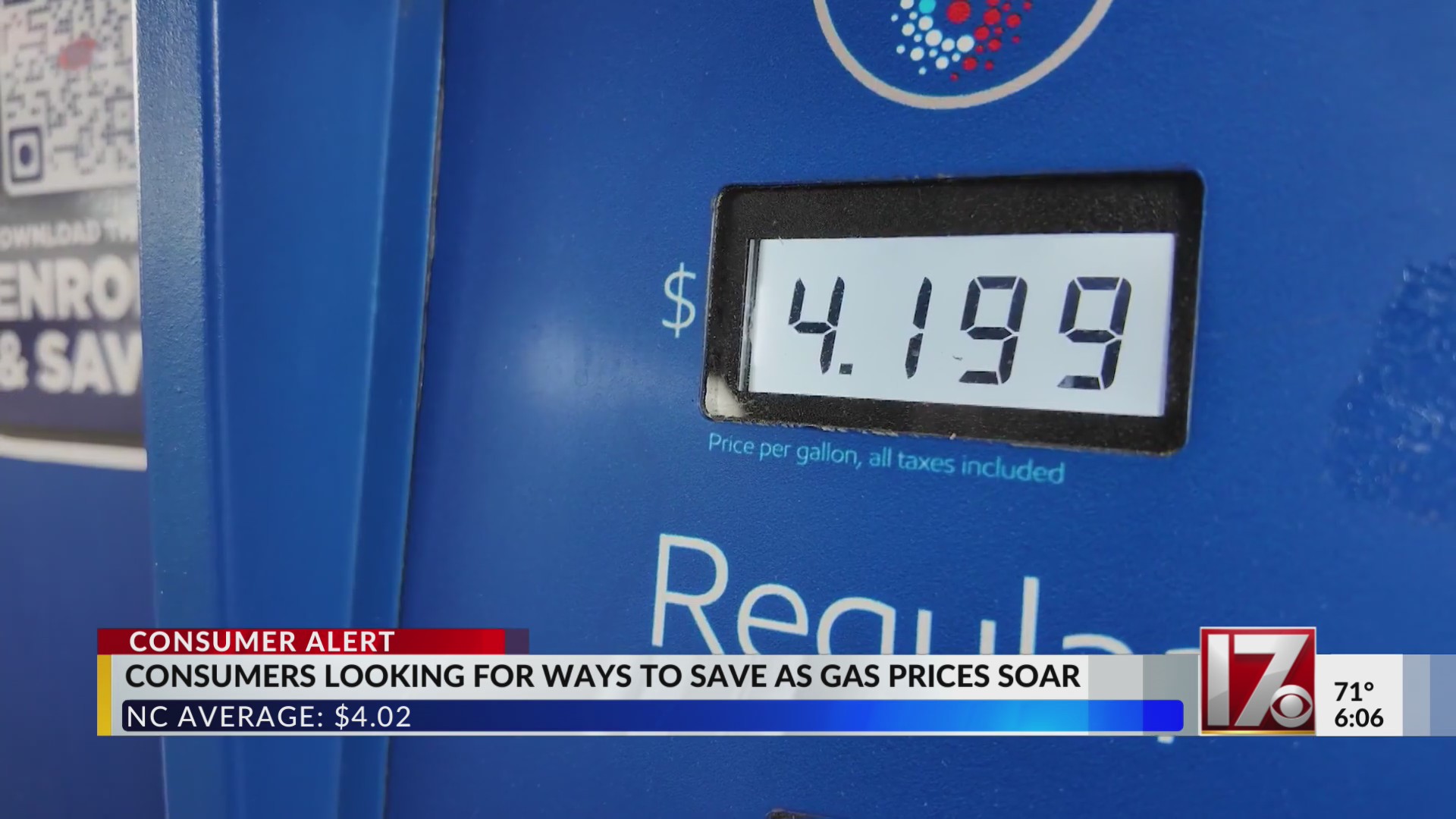 North Carolina consumers looking for ways to save as gas prices soar ...