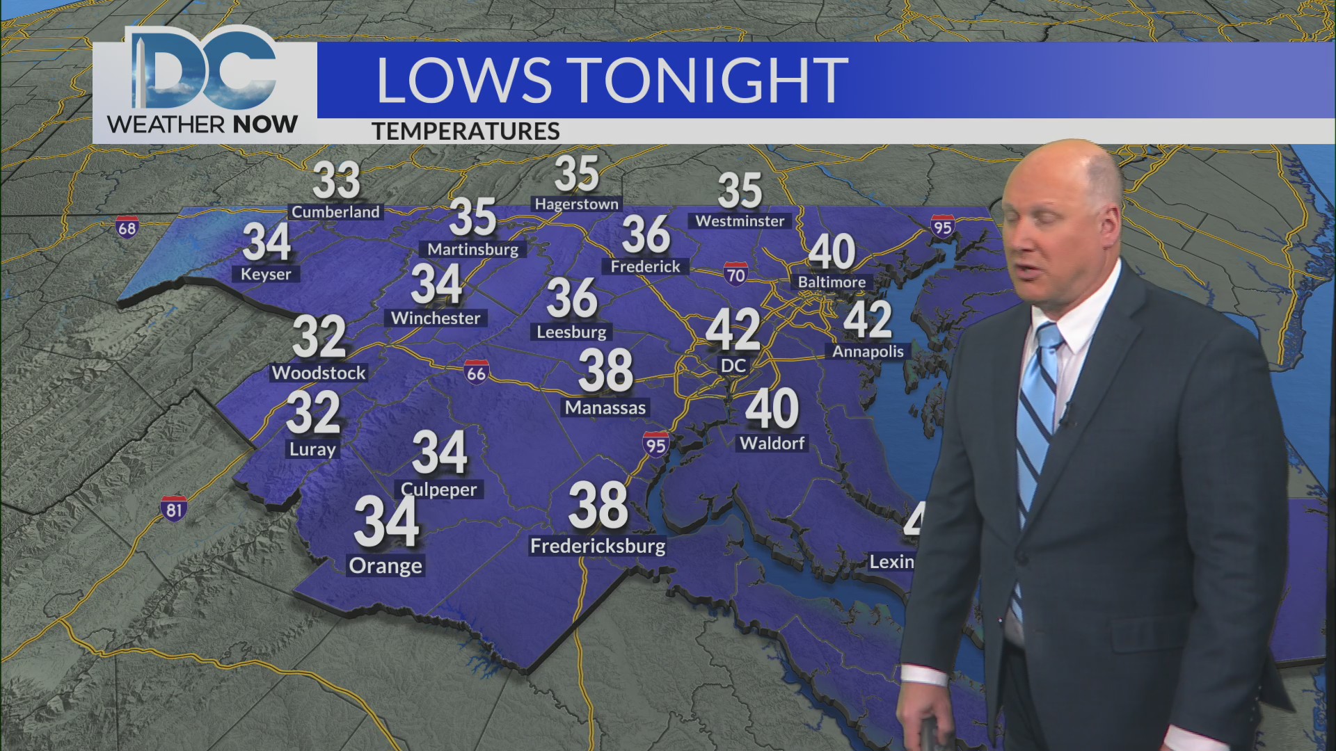 Frost and freezing temps for some tonight – DC News Now | DC, Virginia ...