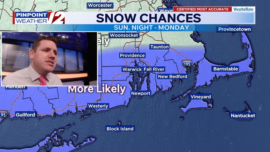 WPRI 12 Weather Now 2/14/26: Dry Skies This Weekend; Some Light Snow ...