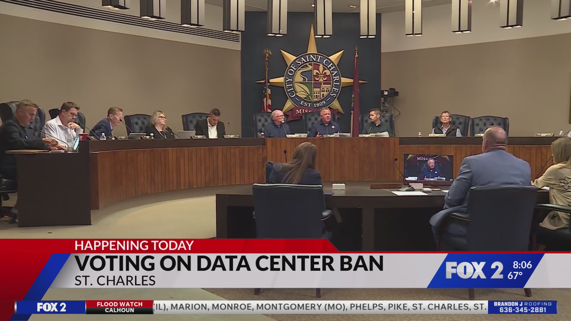 St. Charles city leaders to vote on permanent data center ban – FOX 2