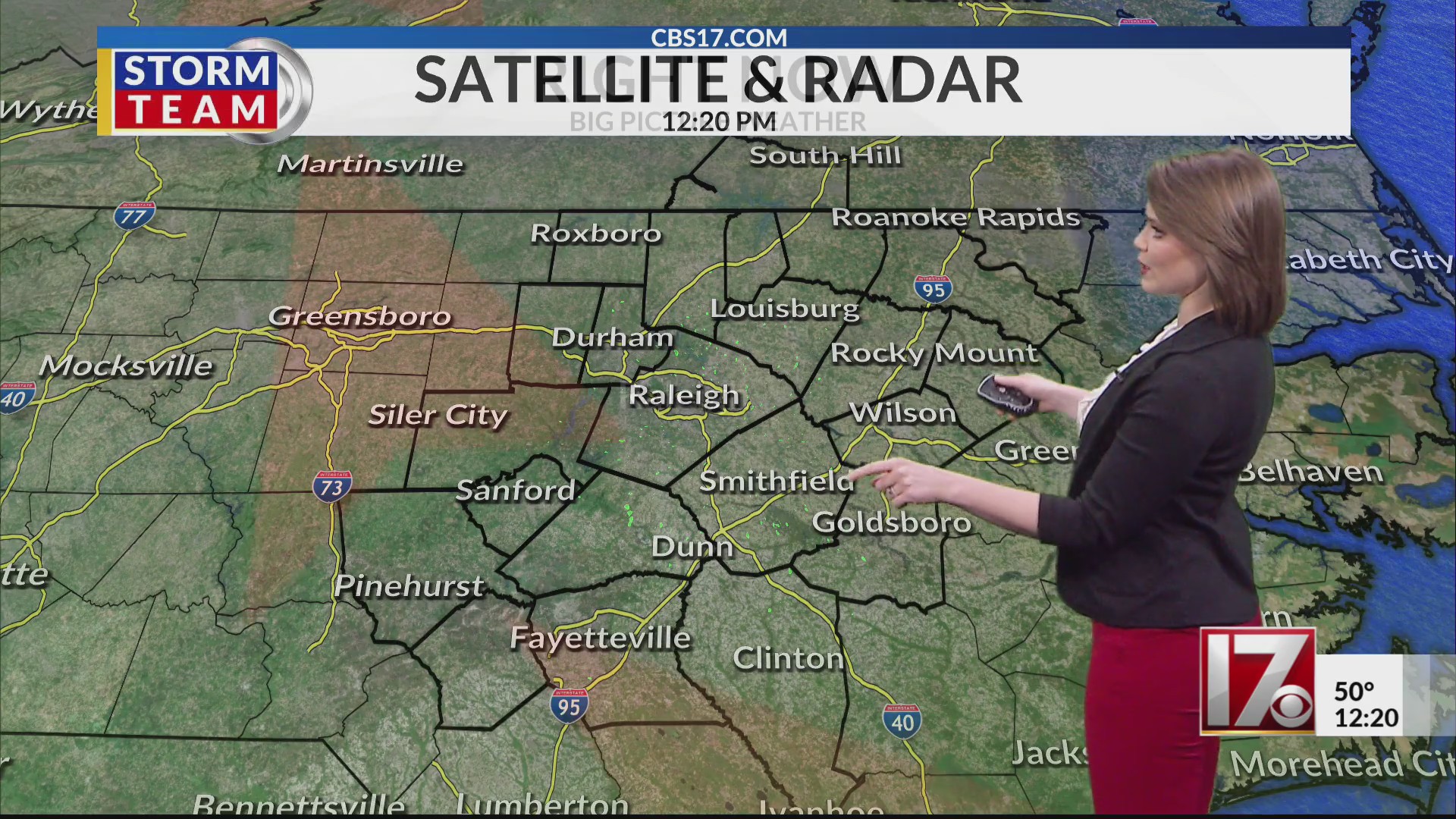 Cooler Friday ahead of weekend warm-up in central NC – CBS17.com