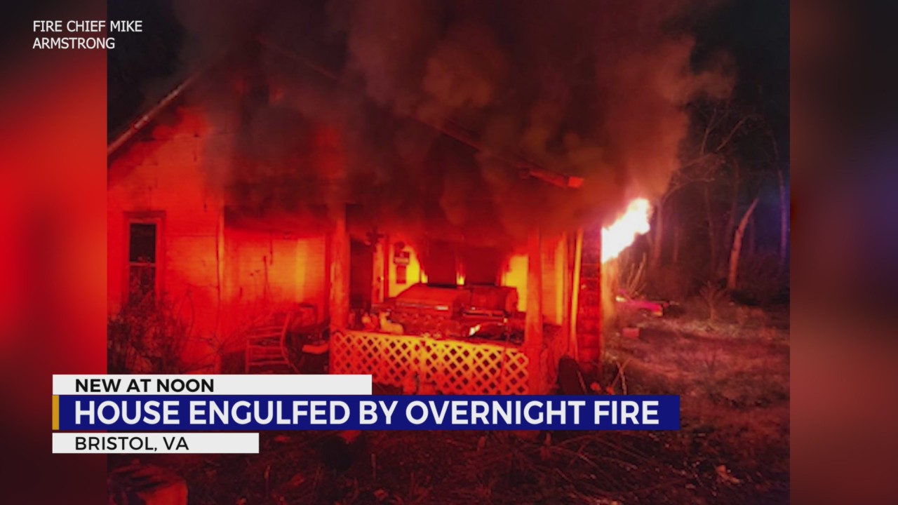 Crews respond to abandoned house fire in Bristol, Virginia – WJHL | Tri ...