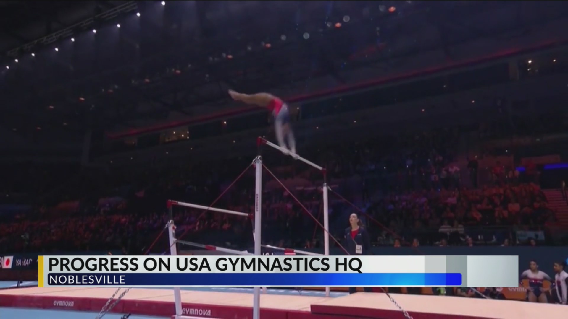 A giant new USA gymnastics facility being built in Noblesville