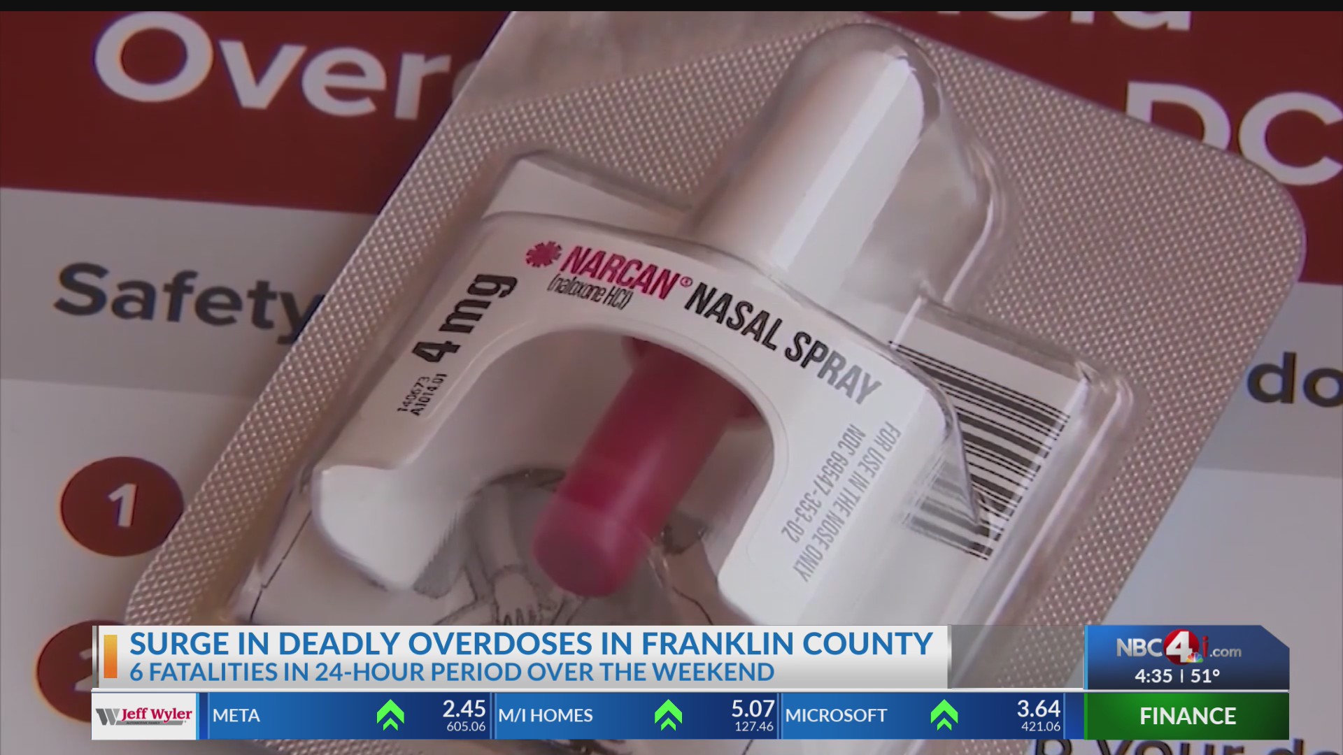Franklin County sees surge in deadly fentanyl overdoses – NBC4 WCMH-TV
