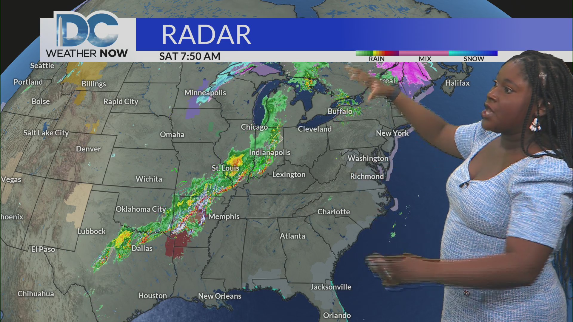 Some peaks of sunshine today with PM storms – DC News Now | DC ...