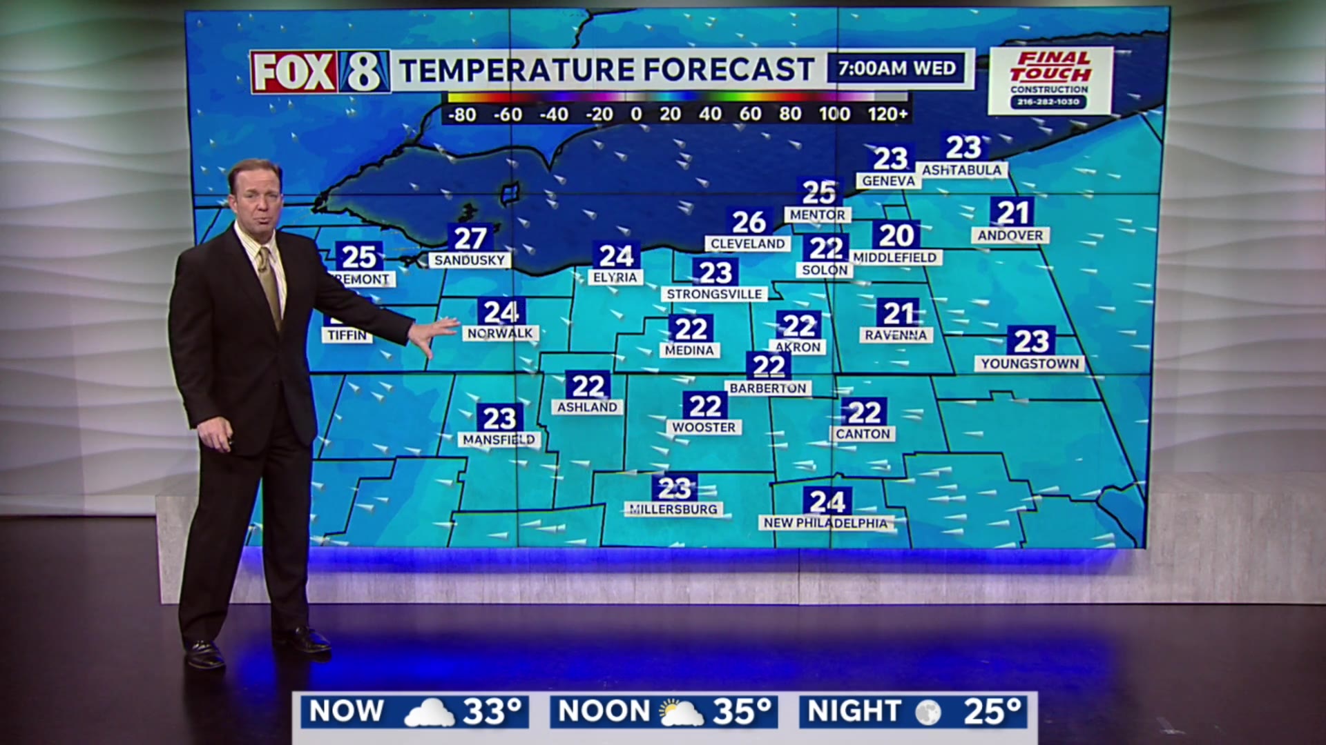TRACKING: Snow flurries and freezing temps – Fox 8 Cleveland WJW