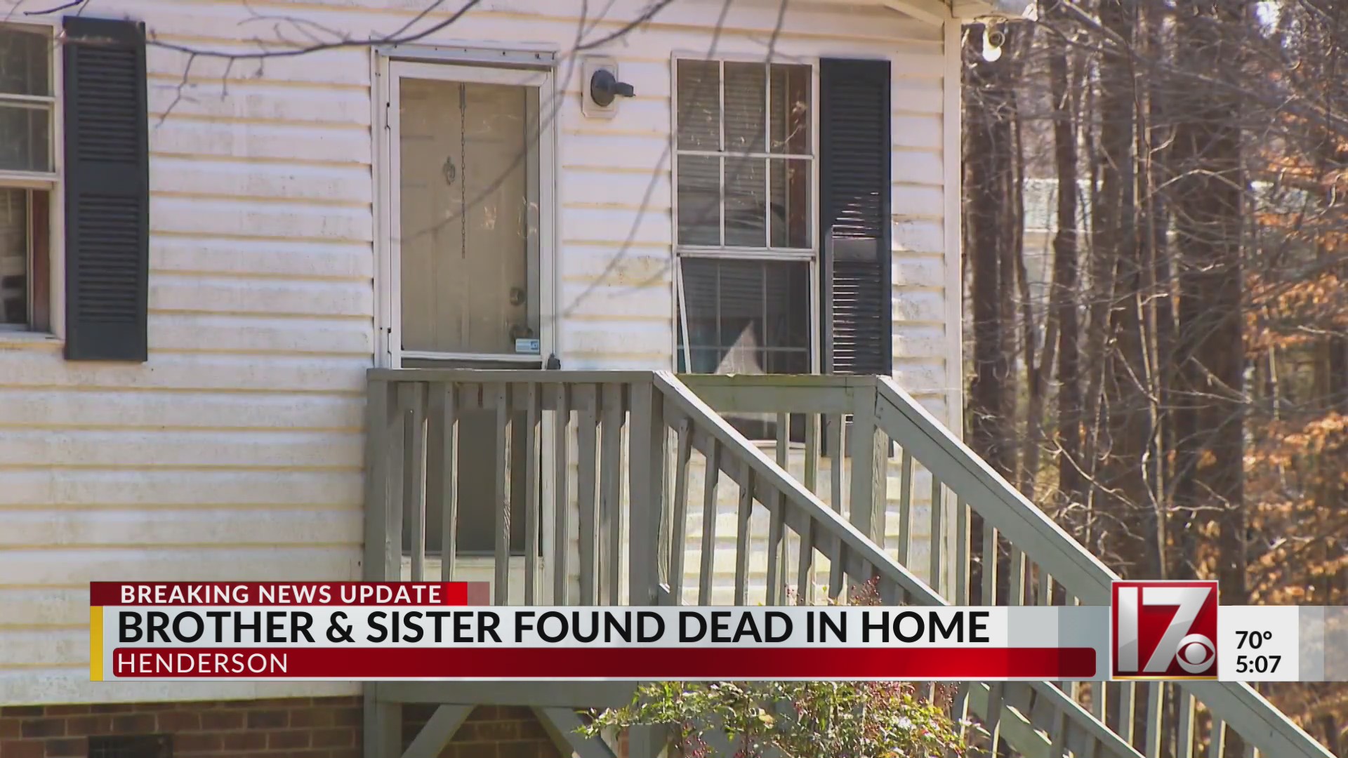 Teenage brother and sister found dead in Henderson home – CBS17.com