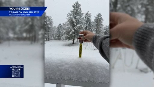 Photos show snow across Colorado from May storm – FOX31 Denver