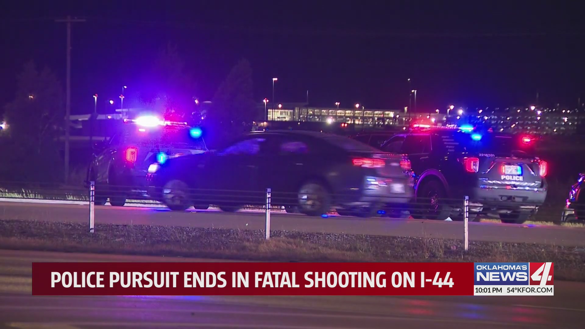 Police chase ends in fatal shooting on I-44 – KFOR.com Oklahoma City