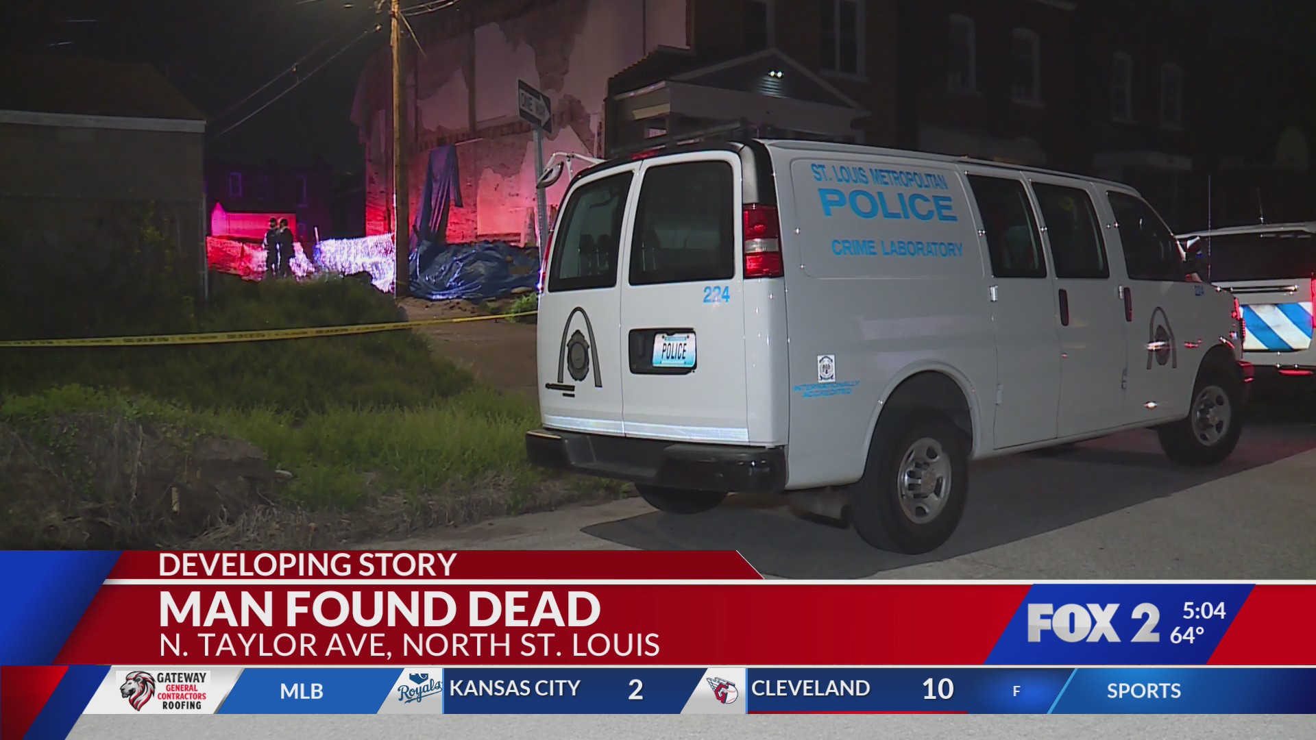 Man found dead in alley in north St. Louis – FOX 2