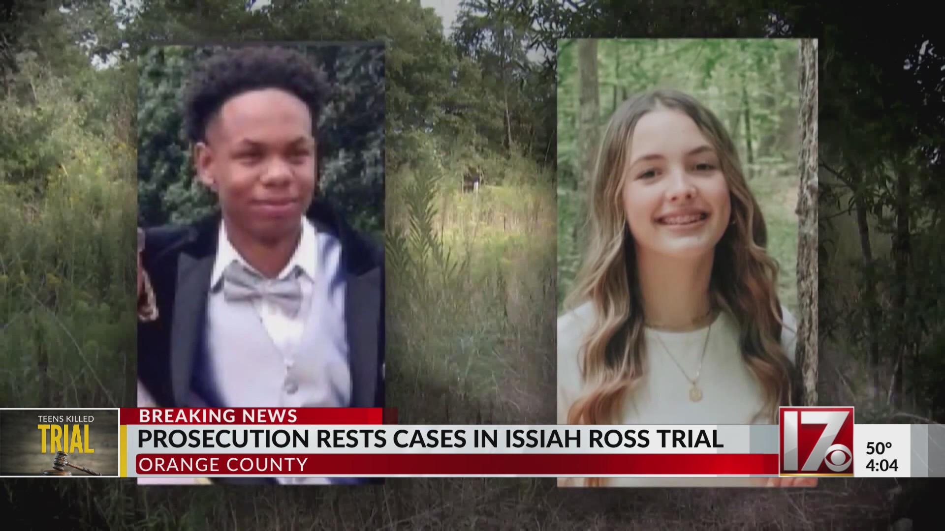 Prosecution rests cases in Orange County double murder trial – CBS17.com