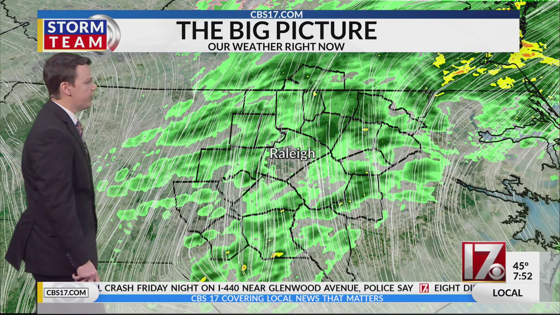 Central NC weather windy, wet, and cooler Sunday – CBS17.com