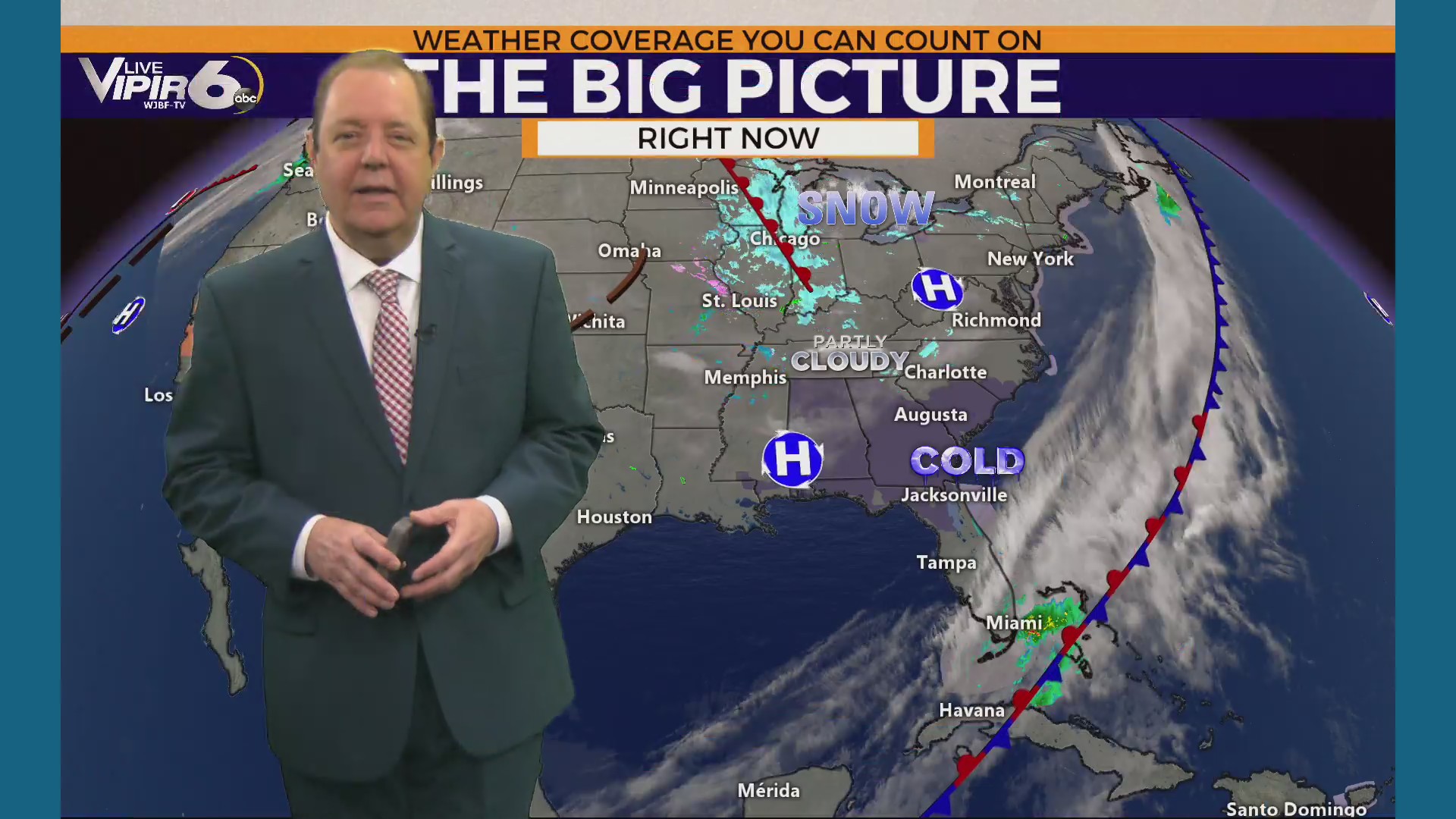 Live VIPIR 6 Forecast Wednesday, March 18, 2026 – WJBF