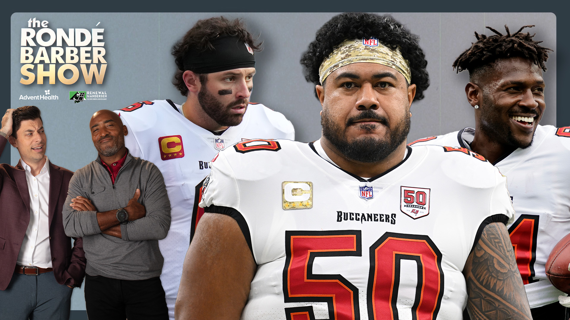Rondé Barber Decides Which Bucs Belong in Canton | The Rondé Barber Show