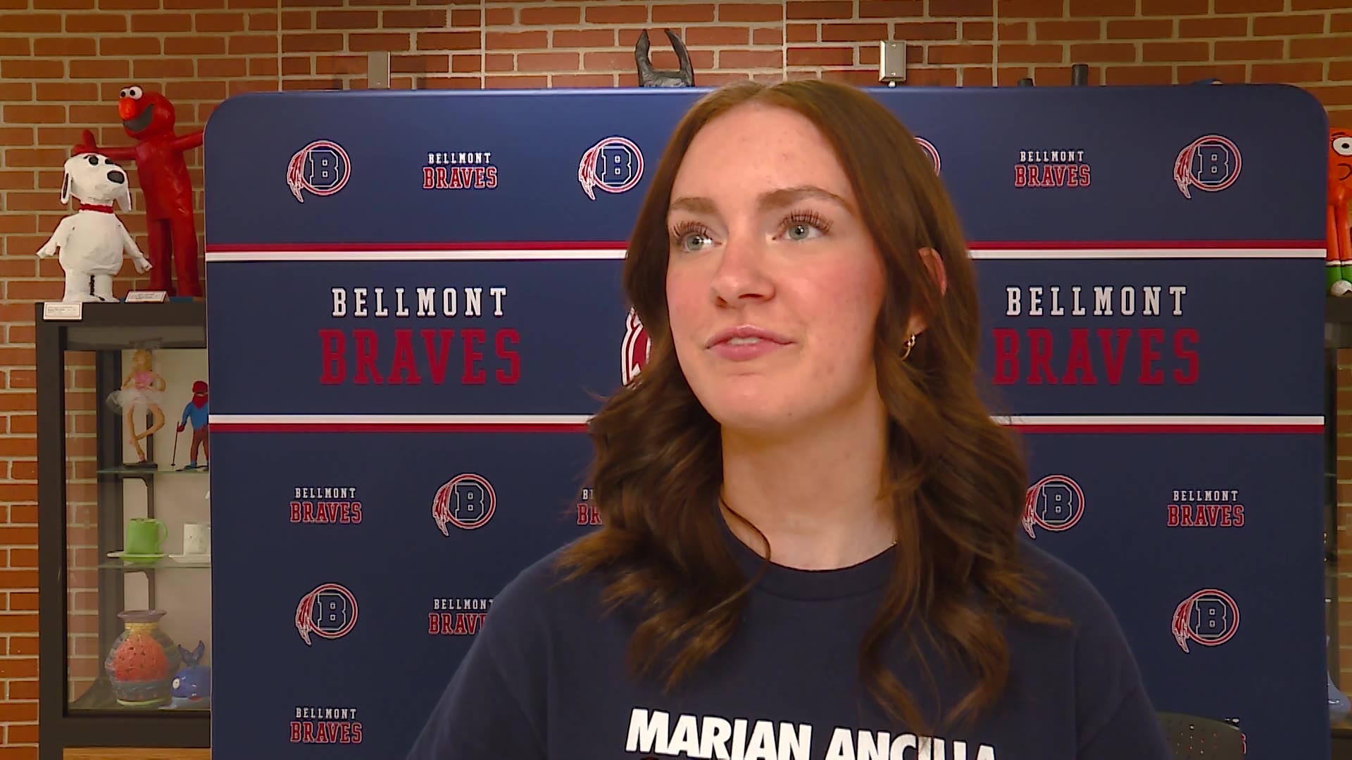 Emily Button Indiana Emily Barton of Bellmont HS full interview on signing with Marian ...