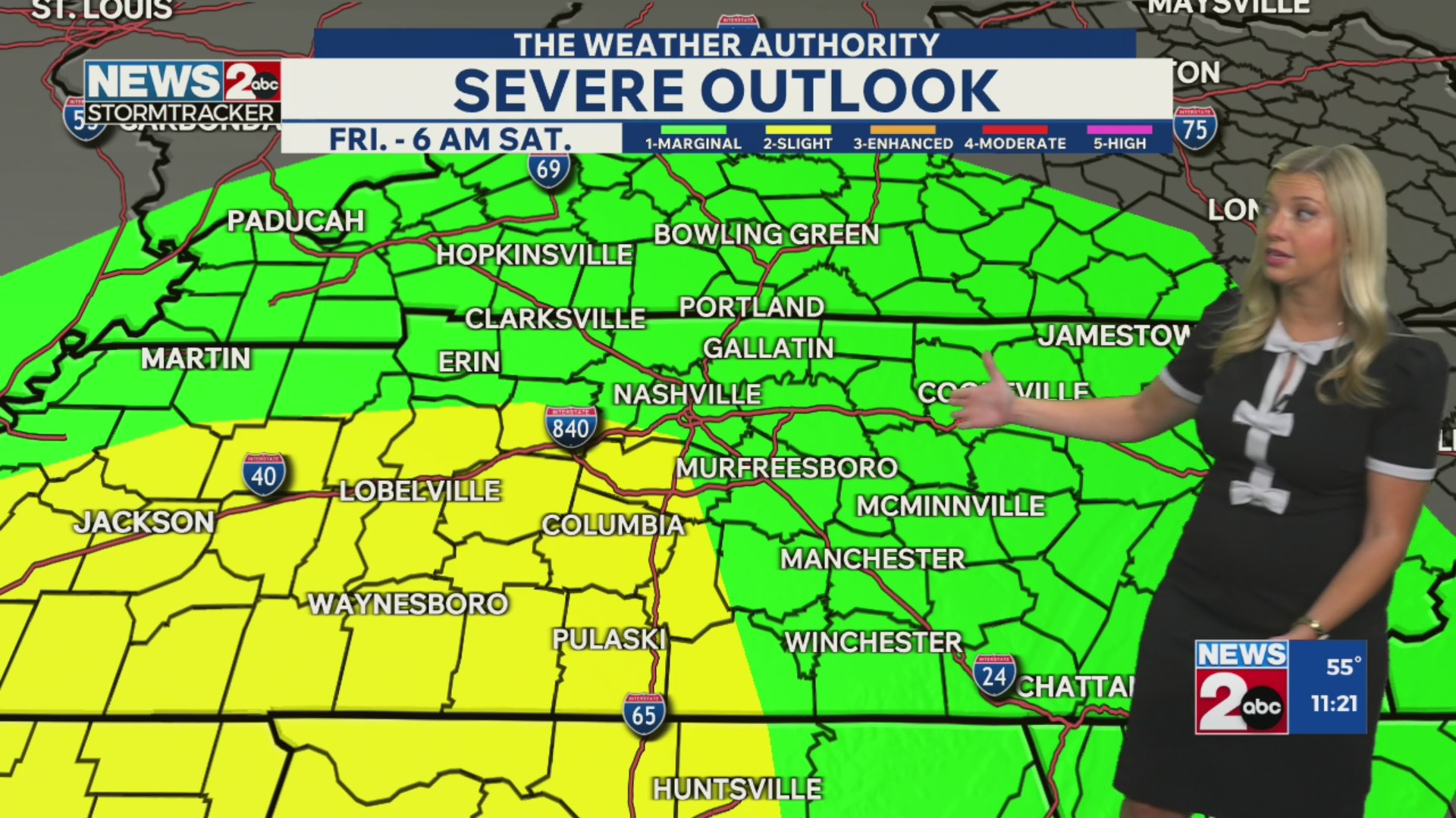 Mild Wednesday, Storms Friday – WKRN News 2