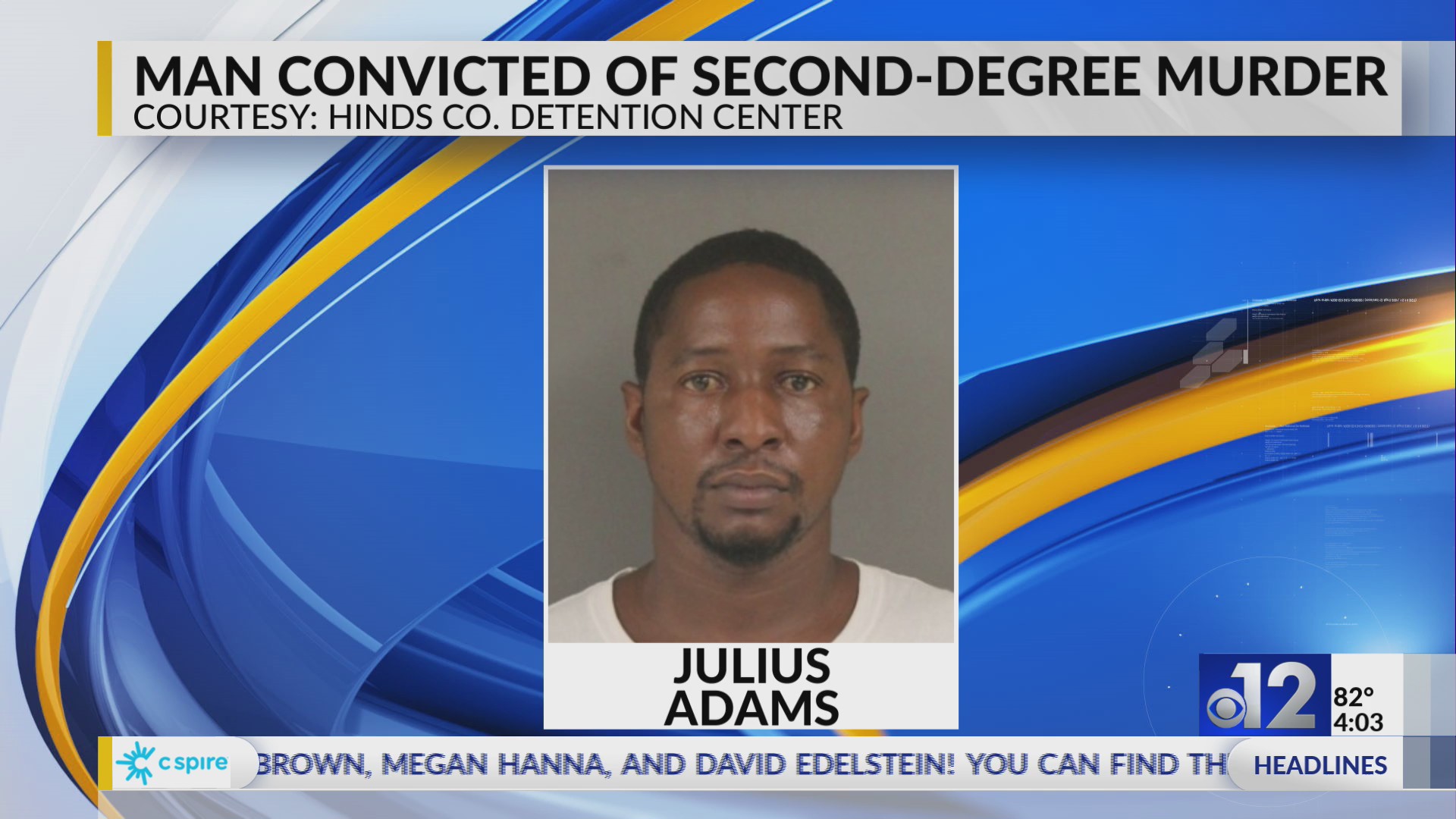 Man convicted of second-degree murder in Jackson apartment shooting – WJTV
