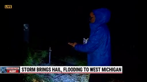 Storms bring hail, flooding to West Michigan – WOODTV.com