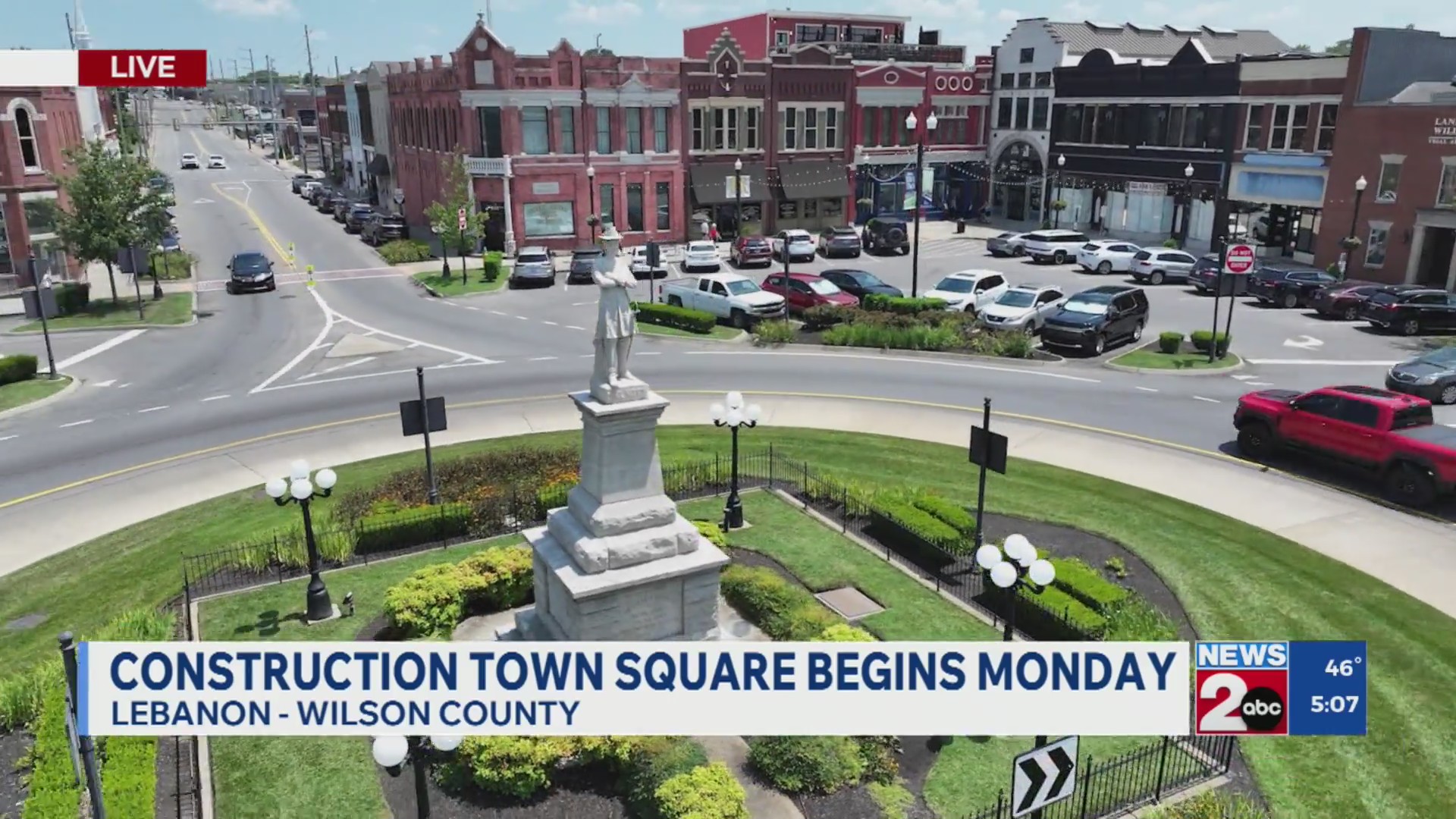 Historic cabin to be removed from Lebanon Square – WKRN News 2