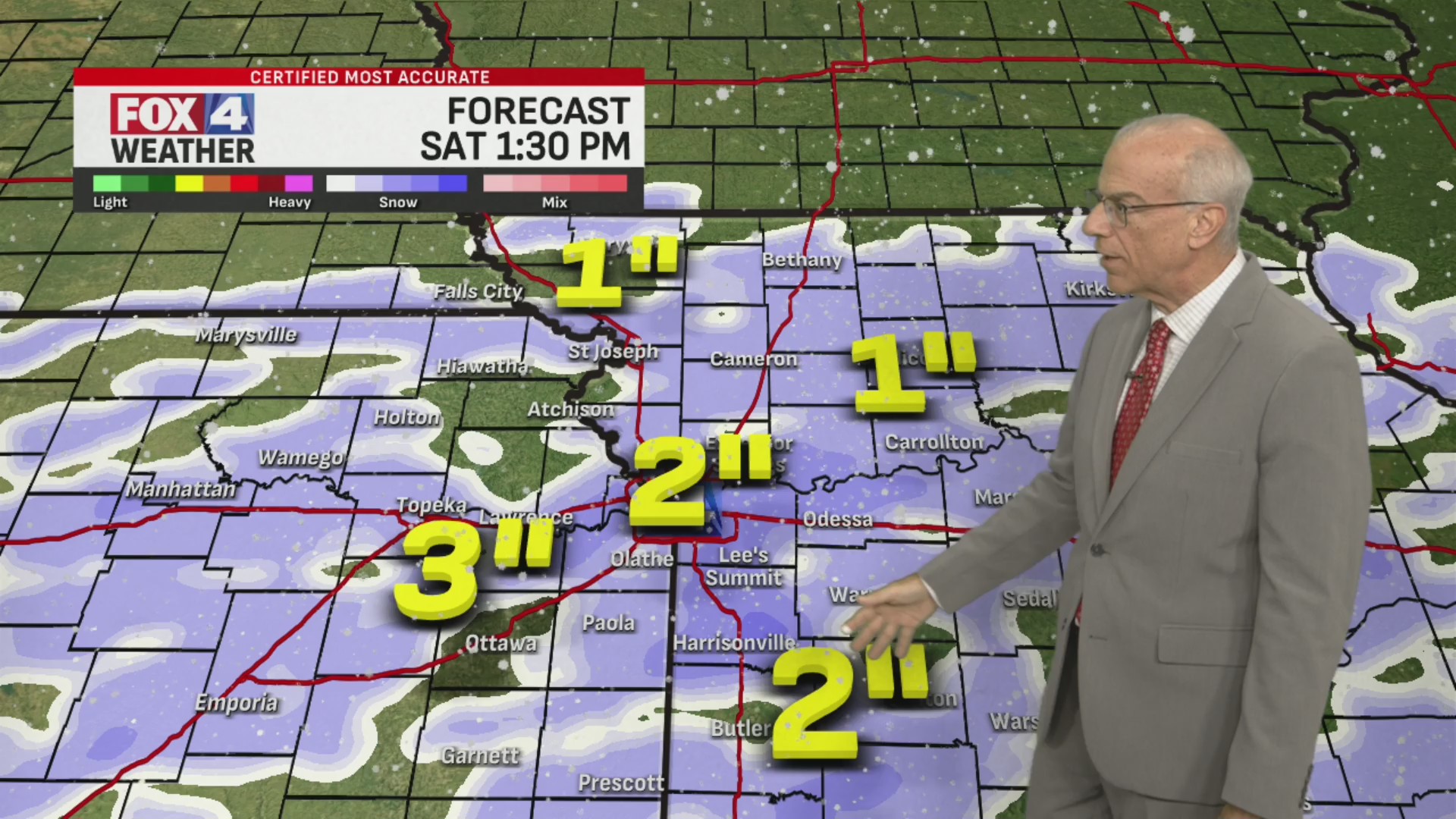 Friday night forecast – FOX 4 Kansas City WDAF-TV | News, Weather, Sports