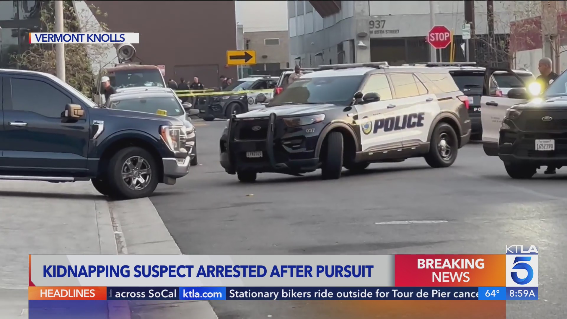 Santa Monica kidnapping suspect in custody after early-morning pursuit ...