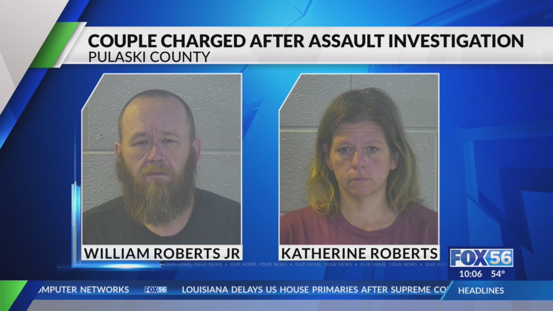 Pulaski County couple indicted in child sex abuse case – FOX 56 News